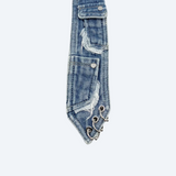 Denim Chain Tie