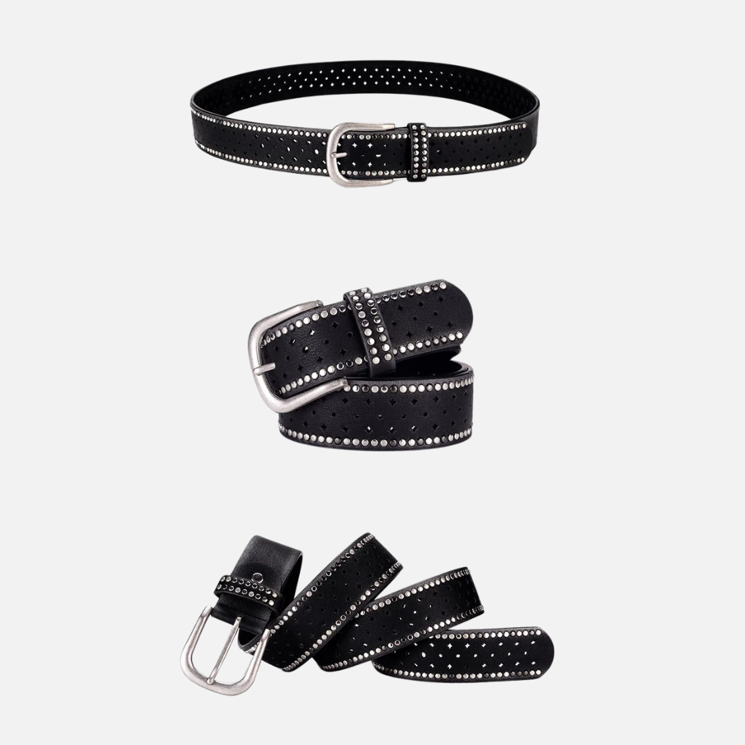 Vintage Punk Rivet Belt