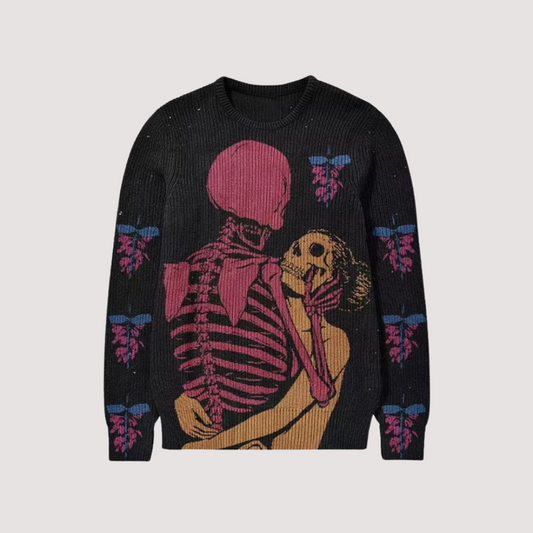 Men's Skull Love Sweater