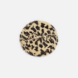 Leopard Print Plush Beret