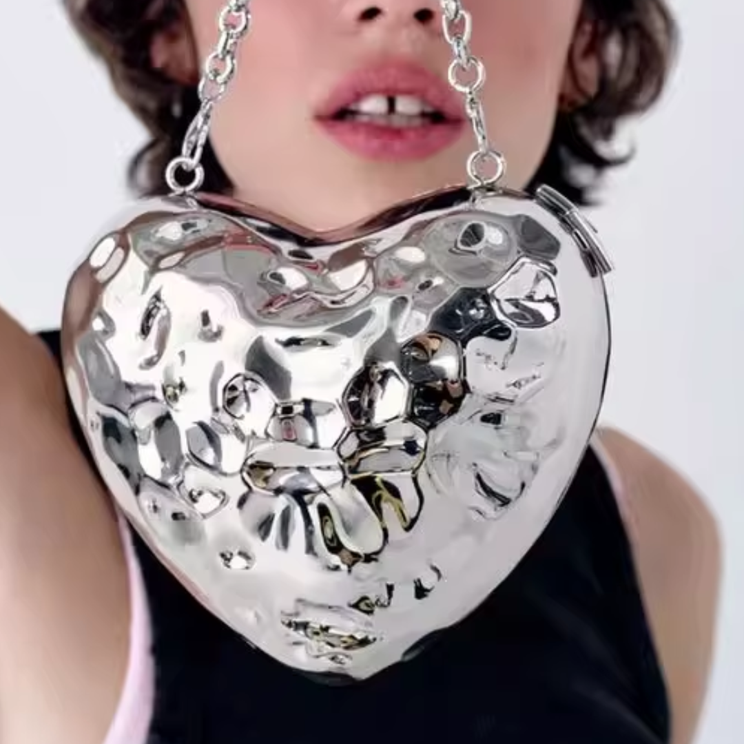 Metal Hearts Bags