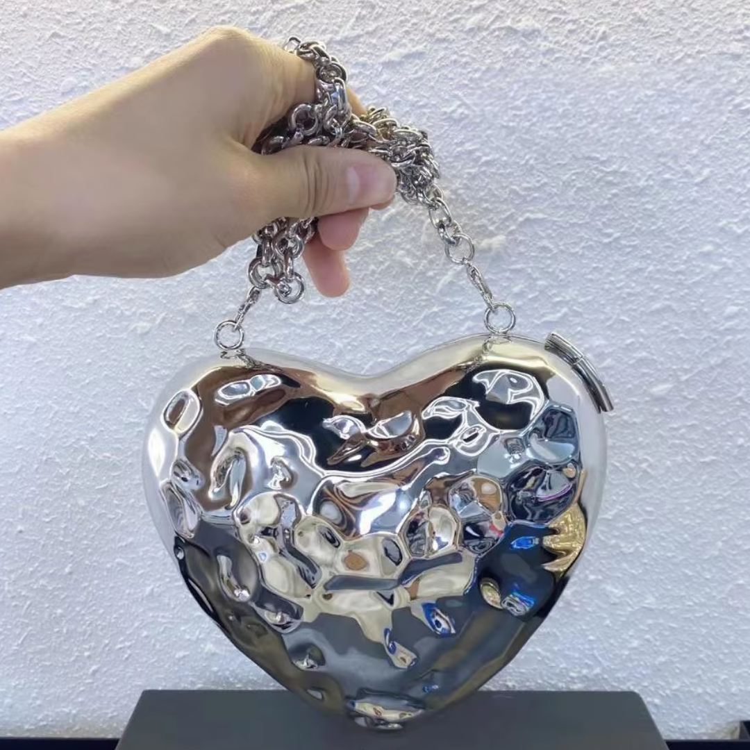 Metal Hearts Bags