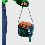 Plush shoulder bag