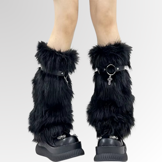 Fur Boot Sleeves Leg Covers