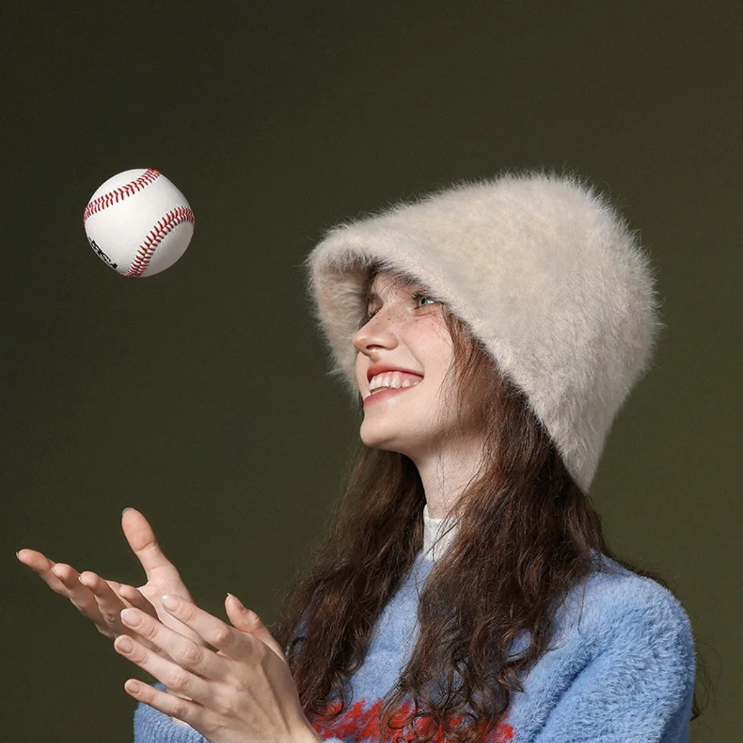 Rabbit Gradient Fur Hat