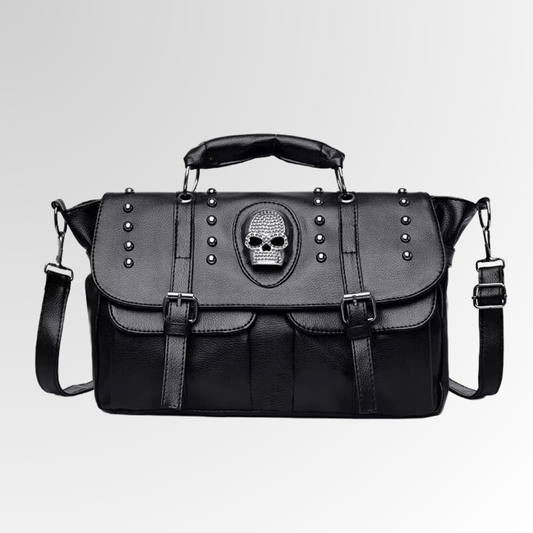 Skull shoulder bag