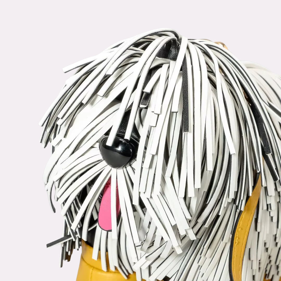 3D Fringe Dog Bag