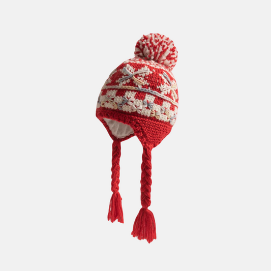 Pom-pom winter beanies