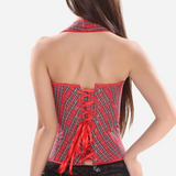 Glam Plaid Corset