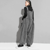 Edgy Oversized Overalls