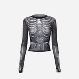 Skeleton Mesh Tops