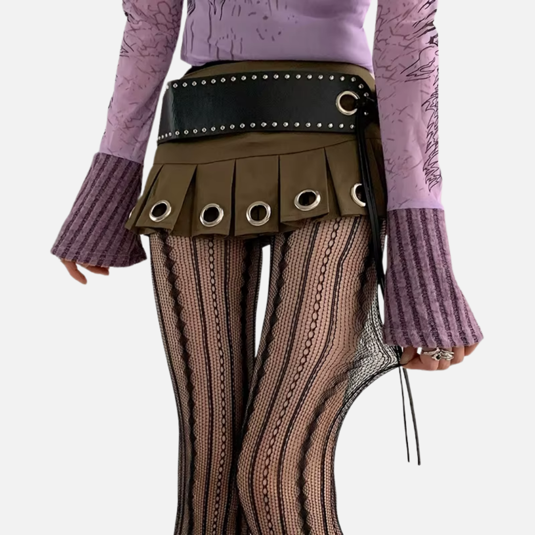 Fishnet Patterned Tights